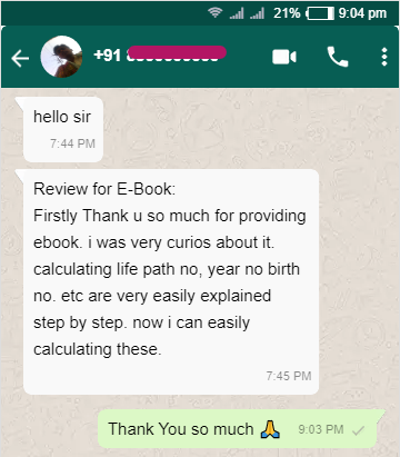 Numerology E-Book review 5